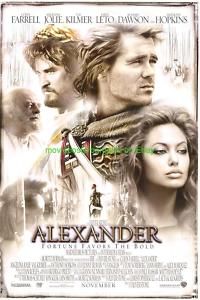 Alexander Movie Poster DS Colin Farrell Angelina Jolie