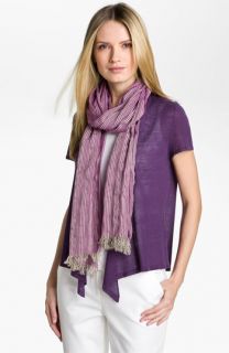 Eileen Fisher Crinkled Twill Scarf