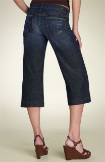 Citizens of Humanity Rosette Crop Flare Stretch Jeans (Pacific Ocean Wash)