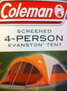  Coleman Screened Evanston Tent 4 Person