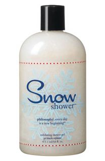 philosophy snow shower exfoliating shower gel