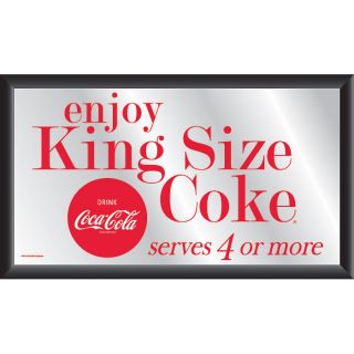 Coca Cola Vintage Art Mirror Enjoy King Size Coke Ver 2