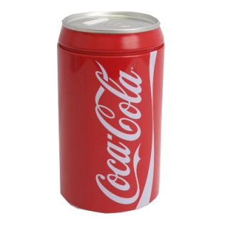 Coca Cola Can Piggy Bank Coin Bank Collective Tin with Removable Lid
