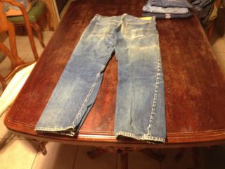 Levis Big E Denim Vintage Clothing Jeans