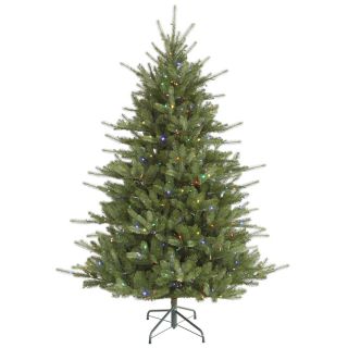  Spruce Multi Color Stay Lit Light PE Christmas Tree Prelit Colf