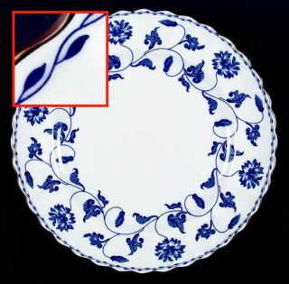 manufacturer spode pattern colonel blue piece dinner plate size 10 5