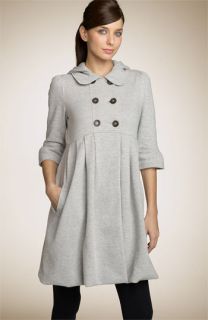 Juicy Couture Empire Waist Hooded Fleece Coat