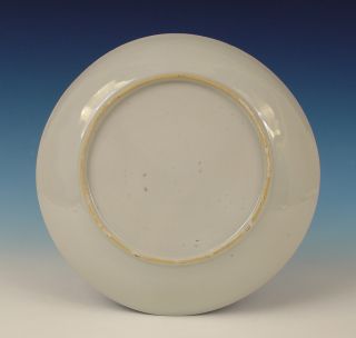 Superb Chinese Porcelain Plate Bird 18th C. Yongzheng Quality