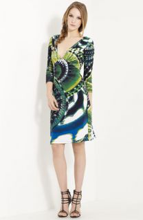 Roberto Cavalli Nautilus Print Dress