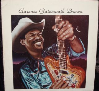 Clarence Gatemouth Brown Autographed Record LP