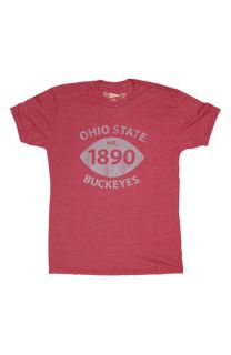 The Original Retro Brand Ohio State Buckeyes Crewneck T shirt (Men)