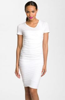 James Perse Ruched T Shirt Dress