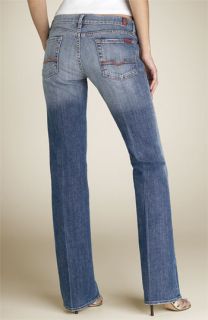 7 For All Mankind® Bootcut Stretch Jeans (Denim Wash) (Long)