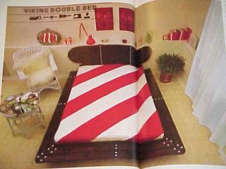 70s Build Mid Century Modern Mod Furniture Round Bed Design Plans
