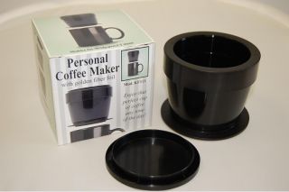 Drip Coffee Maker Single Cup Permanent Filter
