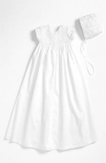 Little Things Mean a Lot Rosette Gown & Bonnet (Infant)