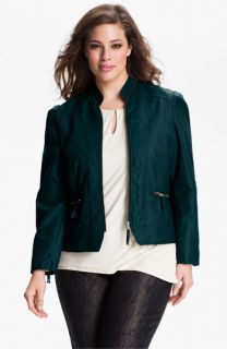 Mynt 1792 Noho Quilted Moto Jacket (Plus)