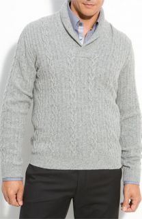 BOSS Black Shawl Collar Sweater