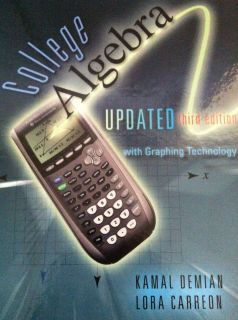 College Algebra with Graphing Technology Updated 3rd Edition