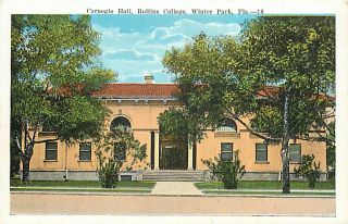 FL Winter Park Rollins College Carnegie Hall T93057