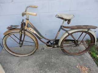 Vintage Columbia Westfield Bicycle Bike 1956 Five Star Superb Campus