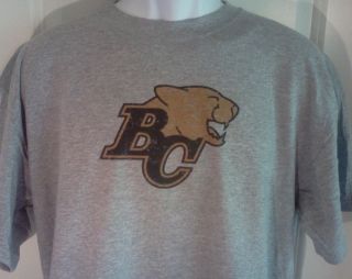 British Columbia Lions Throwback Style Logo T Shirt XXL