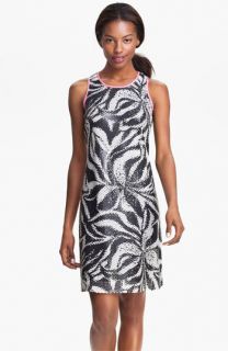 Lilly Pulitzer® Courtin Contrast Trim Sequin Tank Dress