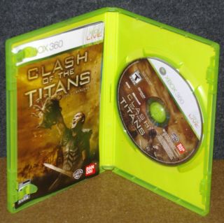 Clash of The Titans The Videogame Xbox 360 Video Game Bin for