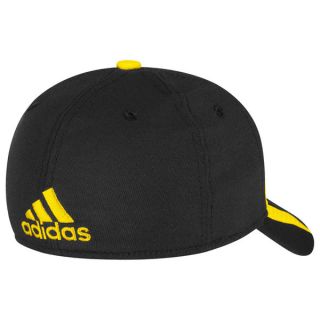 Columbus Crew Black Adidas Authentic Player Flex Hat