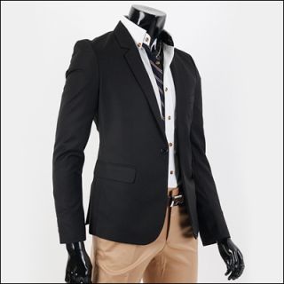 New Mens Casual Slim Blazer Sport Coats Jacket 5Color