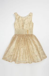 Zoe Ltd Metallic Tulle Party Dress (Big Girls)