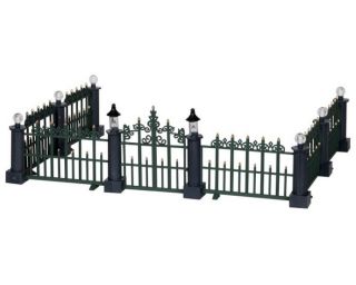 Lemax Village Collection Classic Victorian Fence Set of 7 # 24534