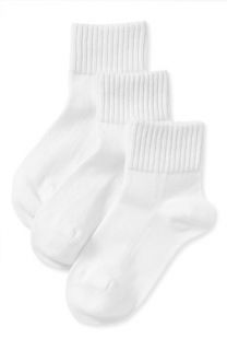  Organic Quarter Length Socks (3 Pack) (Kids)