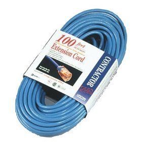 Coleman Cable 14 3 100 ft Outdoor Extension Cord New