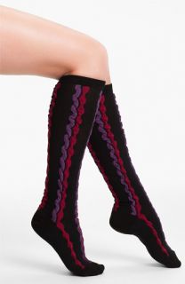 Hot Sox Vertical Stripe Knee High Socks