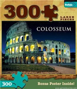 Buffalo Games Colosseum Italy Jigsaw Puzzle   300 Large Pieces