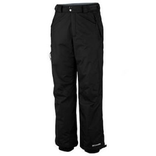 Mens Columbia Ski Pants Black 3X 3XL XXX Plus Size New