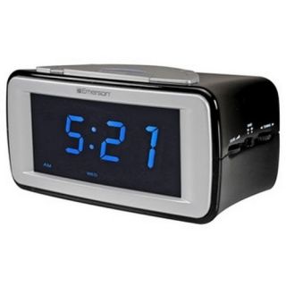 Emerson CKS9031 Smartset Dual Alarm Am FM Clock Radio