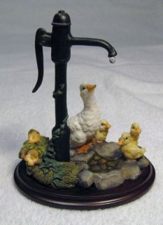 Country Artists collectible figurine Last Drop Ducks at WaterPump NR