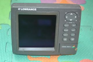 Lowrance LMS 334C fishfinder Recording Color Sonar GPS WAAS Combo
