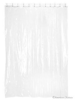 New 70 x 72 Shower Curtain Liner Clear Heavy Weight 4G Vinyl Mildew