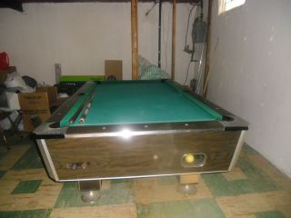 Delta Coin Operated Bar Pool Table 6 5 Foot
