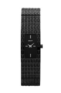 DKNY Small Rectangular Crystal Bangle Watch