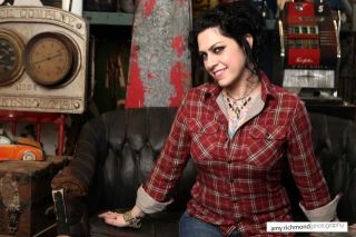 Sexy American Pickers Danielle Colby Cushman in Red Flannel