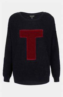 Topshop Varsity Letter Sweater