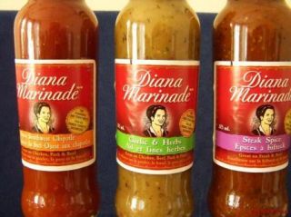 Diana Gourmet Barbecue BBQ Sauce and Marinade No Preser