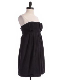  dress by max and cleo size 6 black strapless a line price $ 50 00