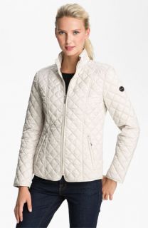 Laundry by Shelli Segal Quilted Zip Jacket