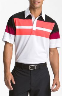 Callaway Golf Apparel Fashion Stripe Polo