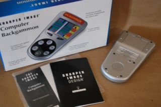  Image Handheld Travel Electronic LCD Computer Backgammon Game